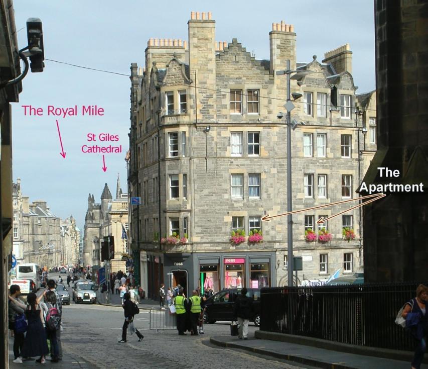 Royal Mile Apartment, 1 Minute From The Castle. Единбург Екстериор снимка